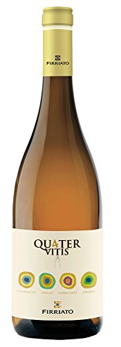 6x 0,75l - 2018er - Firriato - Quater Vitis - Bianco - Sicilia I.G.T. - Sizilien - Italien - Weißwein trocken von Quater