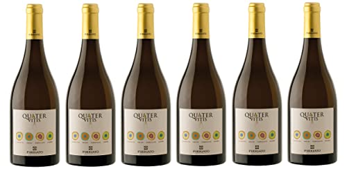 6x 0,75l - Firriato - Quater Vitis - Bianco - Terre Siciliane I.G.P. - Sizilien - Italien - Weißwein trocken von Quater