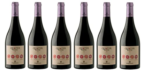 6x 0,75l - Firriato - Quater Vitis - Rosso - Terre Siciliane I.G.P. - Sizilien - Italien - Rotwein trocken von Quater