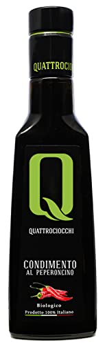 Bio Olivenöl extra nativ CHILI-PFEFFER - 0,25 lt. - Quattrociocchi von Quattrociocchi