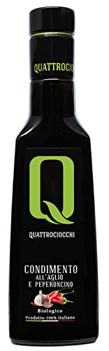 Bio Olivenöl extra nativ Knoblauch und Chili - 0,25 lt. - Quattrociocchi von Quattrociocchi