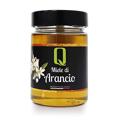 Quattrociocchi Orangenblüten Honig 400gr Glas Miele di Arancio Quattrociocchi Orangenblüten Honig 400gr Glas Miele di Arancio von Quattrociocchi