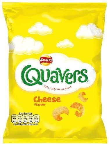 Quavers Käse-Snacks - 20,5g - 4er-Packung Quavers Käse-Snacks - 20,5g - 4er-Packung von Quavers