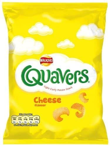 Quavers Käse-Snacks - 20,5g - 4er-Packung von Quavers