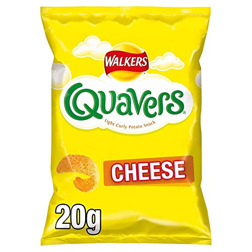 Quavers Käse-Snacks Standard - 20g - Einzelpackung von Jlwiy