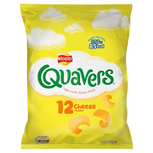 Walkers Quavers Cheese Snacks 12 X 16G von Quavers