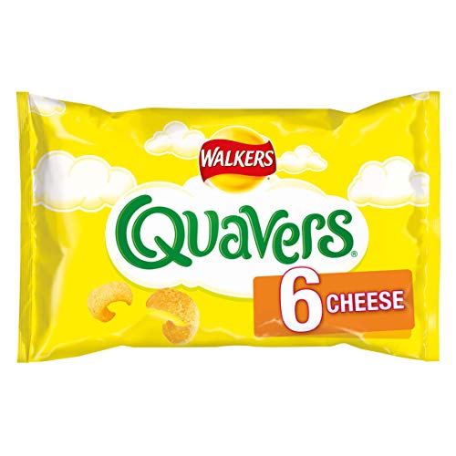 Walkers Quavers Cheese Snacks 6 X 16G von Walkers