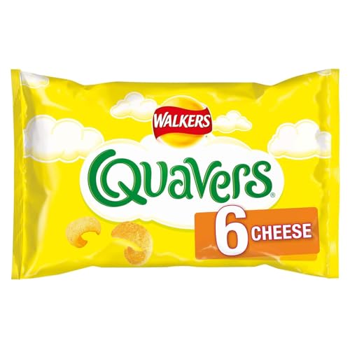 Walkers Quavers Cheese Snacks 6 X 16G von Walkers