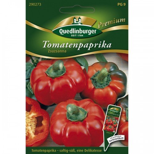 Tomatenpaprika Zsuzsanna von Quedlinburger