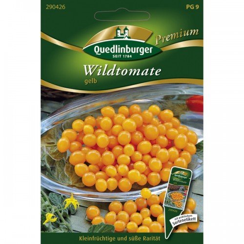 Wildtomate gelb von Quedlinburger