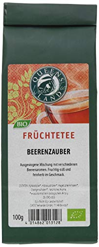 Queensland Früchtetee Beerenzauber lose, 7er Pack (7 x 100 g) - Bio von GREAT BRITISH TRADING LIMITED
