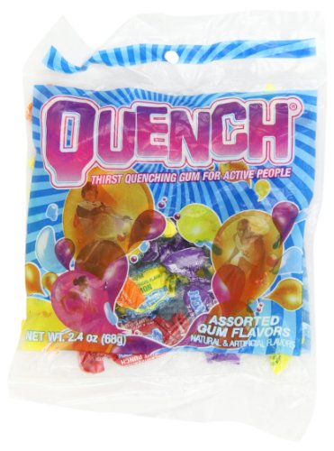 Mueller Quench Kaugummi-Sortenbeutel: 2.4 oz. bag / 1 bag (Zitrone, Obst, Orange und Traube) von Mueller