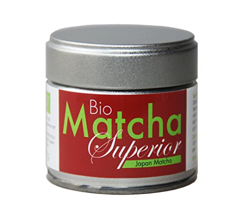 Japan Bio Matcha Pulver - Superior - Original Japan Matcha Tee - Premiumqualtiät - 30 g Dose von Quertee