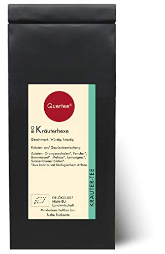 Quertee Bio Kräutertee "Kräuterhexe" - Biotee mit würzig, krautigem Geschmack (250 g) von Quertee