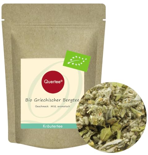 Quertee Griechischer Bergtee Bio Bergkräutertee | Sideritis Scardica aus Griechenland | loser Kräutertee (100 g) von Quertee