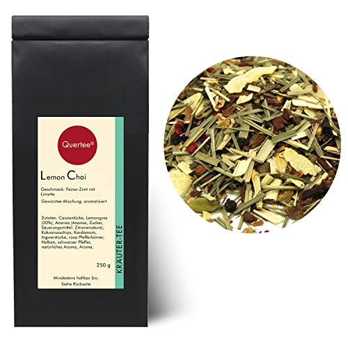 Kräutertee - "Lemon Chai" Feiner Zimt mit Limette Geschmack - Mit Lemongras - 100 g von Quertee von Quertee