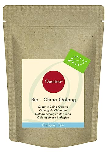 Oolong Tee Bio - China Bio Oolong Tee loser Tee ohne Zusätze & ohne Aromastoffe für über 100 Tassen Tee von Quertee (250 g) von Quertee
