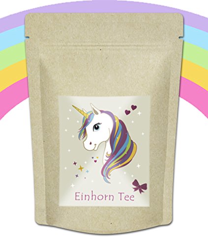 "Einhorn Tee" fruchtig süßer Einhorntrank für Einhorn Fans - 70 g Loser Tee - Früchtetee von Quertee