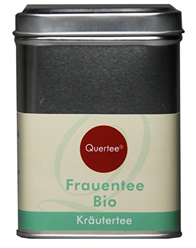Quertee - Bio - Kräutertee - "Frauentee" in einer Teedose - 165 g - Loser Tee von Quertee