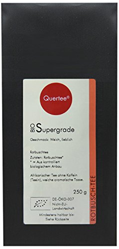 Quertee Bio Rotbuschtee "Supergrade" - 250 g, 1er Pack (1 x 250 g) von Quertee
