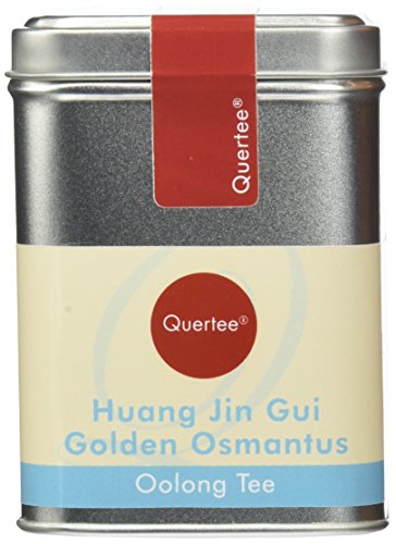 Quertee - China Oolong Tee - "Huang Jin Gui - Golden Osmantus" in einer Teedose - 125 g - Loser Tee von Quertee
