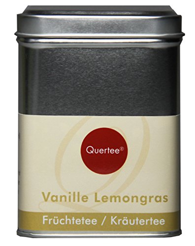 Quertee - Früchtetee - "Vanille Lemongras" in einer Teedose - 120 g - Loser Tee von Quertee
