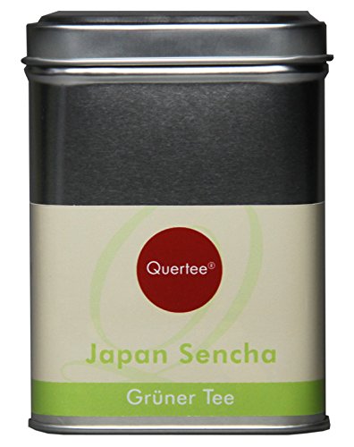 Quertee - Grüner Tee - Japan Sencha in einer Teedose - 120 g - Loser Tee von Quertee