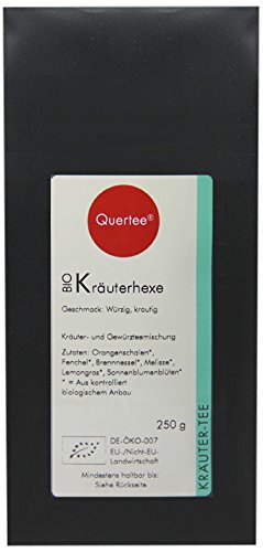Quertee - "Kräuterhexe" - Bio Kräutertee - Biotee mit würzig, krautigem Geschmack (250 g) von Quertee
