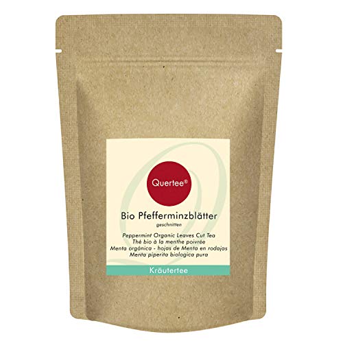 Bio Pfefferminztee Pfefferminzblätter Bio Pfefferminze (200 g) von Quertee von Quertee