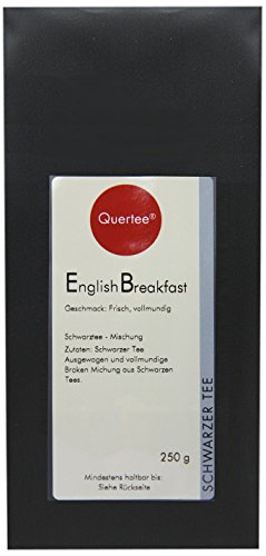 Quertee Schwarzer Tee - English Breakfast - 250 g, 1er Pack (1 x 250 g) von Quertee