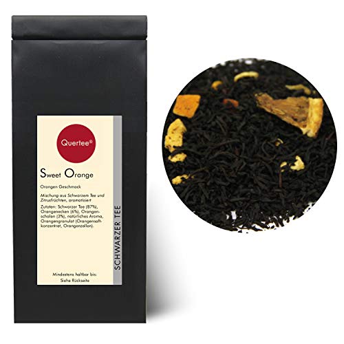 Quertee - Schwarzer Tee - "Sweet Orange" - Schwarztee mit Orangen Geschmack (100 g) von Quertee