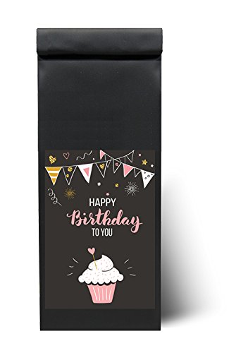Tee zum Geburtstag - Geburtstagsgeschenk Tee - "Happy Birthday to you" - 200 g - Teegeschenk - "Alles gute zum Geburtstag Tee" als Geschenk von Quertee® von Quertee