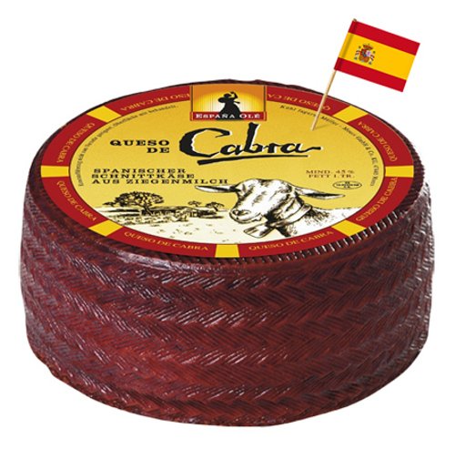 Queso die Capra spanischer Ziegenkäse, 45 % fett ca. 900g Stück von YESMOO