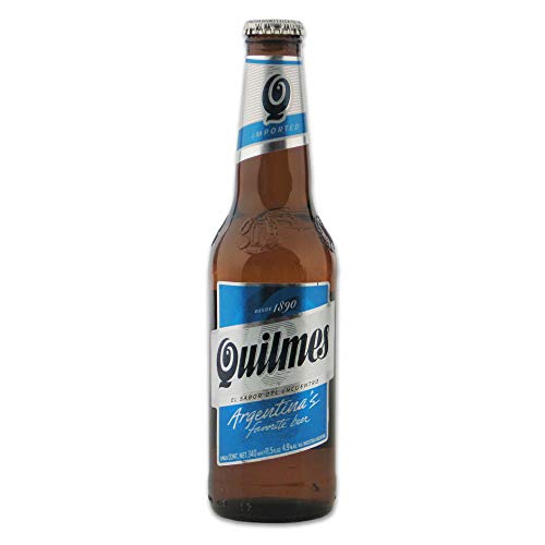 Quilmes Cerveza Pilsener Argentinien Bier 6 x 0,34 Liter von Quilmes