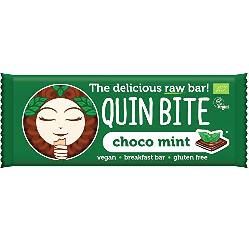 QuinBite Bio Schoko-Minze Rohkost Riegel (30g) von Quin Bite