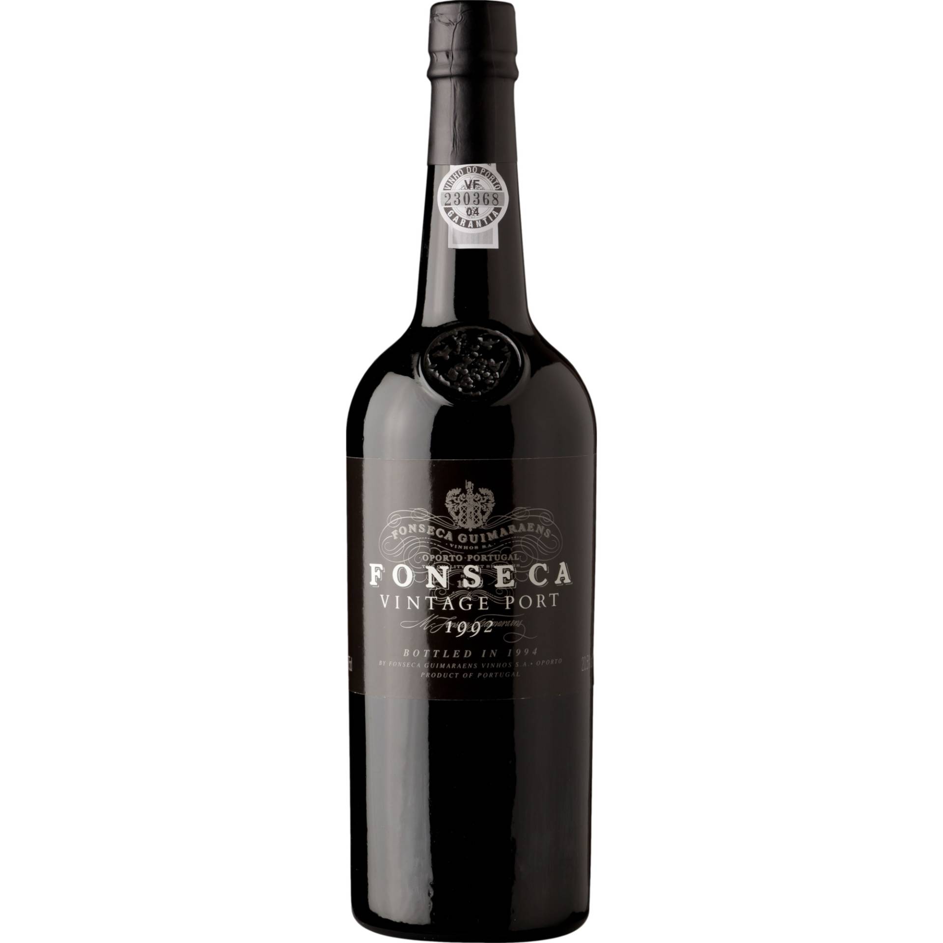 Fonseca Vintage Port, Vinho do Porto DOC, 0,75 L, 20,5% Vol., Douro, 1992, Spirituosen von Quinta and Vineyard Bottlers Vinhos SA,Rua Do Choupelo, 250, 4400-088, V. N. Gaia