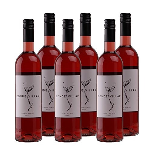 Vinho Verde DOC Rosé Conde Villar Rosewein Portugal 2020 trocken (6x 0.75 l) von Quinta da Arcas, Sociedade Agrícola Lda