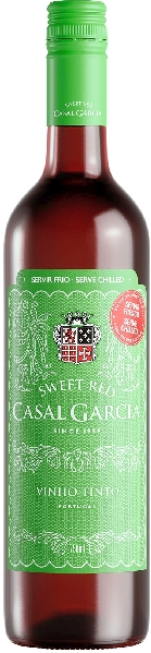 Quinta da Aveleda Casal Garcia Sweet Red Jg. Cuvee aus Vinhao, Touriga National, Red Azal, Booracal Quinta da Aveleda Casal Garcia Sweet Red Jg. Cuvee aus Vinhao, Touriga National, Red Azal, Booracal
