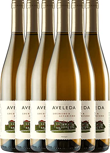 Vinho Verde DOC - Quinta da Aveleda - Weißwein 6 x 0,75l 2021 VINELLO - 6er - Weinpaket inkl. kostenlosem VINELLO.weinausgießer von Quinta da Aveleda