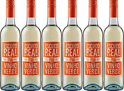 6x Vinho Verde Escudo Real 2019 - Quinta da Lixa, Vinho Verde - Weißwein von Quinta da Lixa