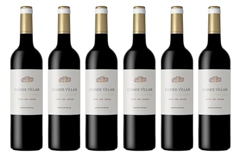 6x 0,75l - 2021er - Quinta das Arcas - Conde Villar - Tinto - Alentejo D.O.P. - Portugal - Rotwein trocken 6x 0,75l - 2021er - Quinta das Arcas - Conde Villar - Tinto - Alentejo D.O.P. - Portugal - Rotwein trocken von Quinta das Arcas