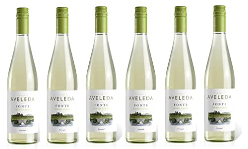6x 0,75l - 2022er - Quinta de Aveleda - Fonte - Branco - Vinho Verde D.O.P. - Portugal - Weißwein halbtrocken 6x 0,75l - 2022er - Quinta de Aveleda - Fonte - Branco - Vinho Verde D.O.P. - Portugal - Weißwein halbtrocken von Quinta de Aveleda - Fonte