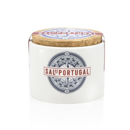 Blumensalz - Portugal Salz - Keramikglas 150 g - Gewonnen aus den Salinen von Figueira da Foz - 100% natürliches Salz - Gourmetprodukt aus portugiesischer Herkunft Blumensalz - Portugal Salz - Keramikglas 150 g - Gewonnen aus den Salinen von Figueira da Foz - 100% natürliches Salz - Gourmetprodukt aus portugiesischer Herkunft von Quinta de Jugais