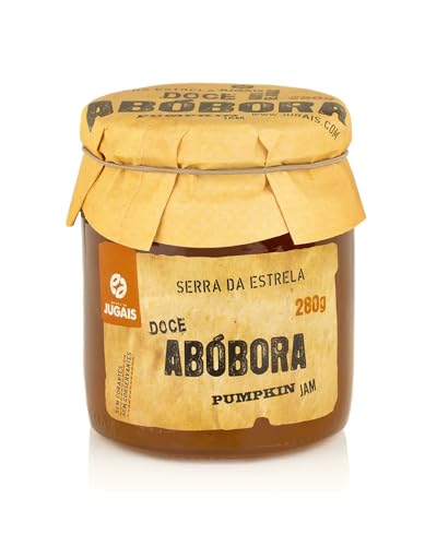 Kürbismarmelade - Glas mit 280g - Natürlicher und köstlicher Geschmack - Ideal für Desserts und Frühstück - Ohne Farbstoffe und Konservierungsstoffe - Gourmetprodukt aus portugiesischer Herkunft Kürbismarmelade - Glas mit 280g - Natürlicher und köstlicher Geschmack - Ideal für Desserts und Frühstück - Ohne Farbstoffe und Konservierungsstoffe - Gourmetprodukt aus portugiesischer Herkunft von Quinta de Jugais