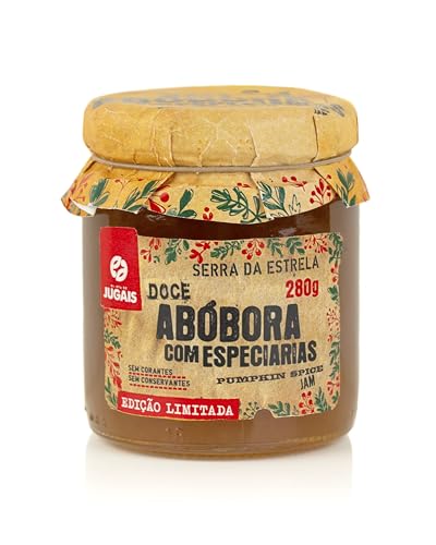 Kürbismarmelade mit Gewürzen - Glas mit 280g - Einzigartiger und besonderer Geschmack - Ideal für Desserts und Frühstück - Ohne Farbstoffe und Konservierungsstoffe - Gourmet-Produkt aus Portugal Kürbismarmelade mit Gewürzen - Glas mit 280g - Einzigartiger und besonderer Geschmack - Ideal für Desserts und Frühstück - Ohne Farbstoffe und Konservierungsstoffe - Gourmet-Produkt aus Portugal von Quinta de Jugais