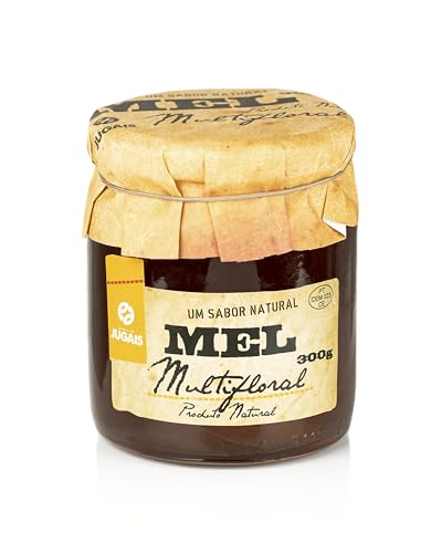 Multifloraler Honig - Glas mit 300g - Hergestellt aus den reinsten Blütensorten - Ideal für Desserts und Frühstück - 100% natürliches Produkt - Gourmetprodukt aus portugiesischer Herkunft Multifloraler Honig - Glas mit 300g - Hergestellt aus den reinsten Blütensorten - Ideal für Desserts und Frühstück - 100% natürliches Produkt - Gourmetprodukt aus portugiesischer Herkunft von Quinta de Jugais