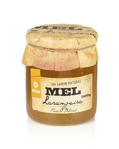 Orangenblütenhonig - Glas mit 300g - Hergestellt aus Orangenblüten - Ideal für Desserts und Frühstück - Gluten- und laktosefreies Produkt - Gourmetprodukt aus portugiesischer Herkunft Orangenblütenhonig - Glas mit 300g - Hergestellt aus Orangenblüten - Ideal für Desserts und Frühstück - Gluten- und laktosefreies Produkt - Gourmetprodukt aus portugiesischer Herkunft von Quinta de Jugais