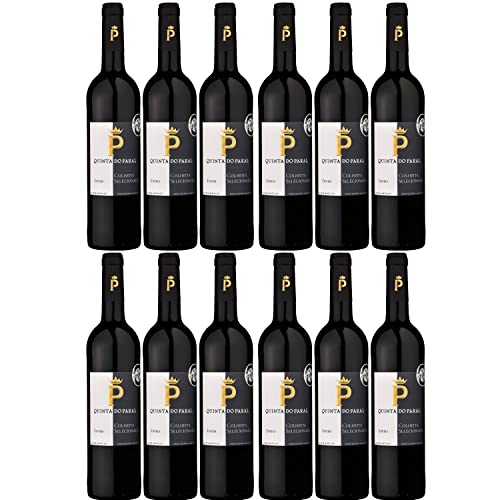 Quinta do Paral Colheita Seleccionada Tinto Rotwein Cuvée Wein trocken Portugal I Visando Paket (12 Flaschen) von Quinta do Paral