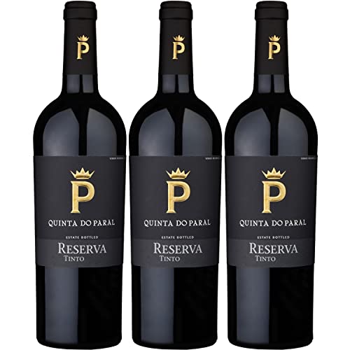 Quinta do Paral Reserva Tinto Rotwein Cuvée Wein trocken Portugal Inkl. FeinWert E-Book (3 x 0,75l) von Quinta do Paral