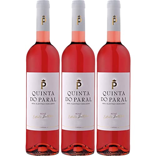 Quinta do Paral Rosé Roséwein Wein trocken Portugal I Visando Paket (3 Flaschen) von Quinta do Paral